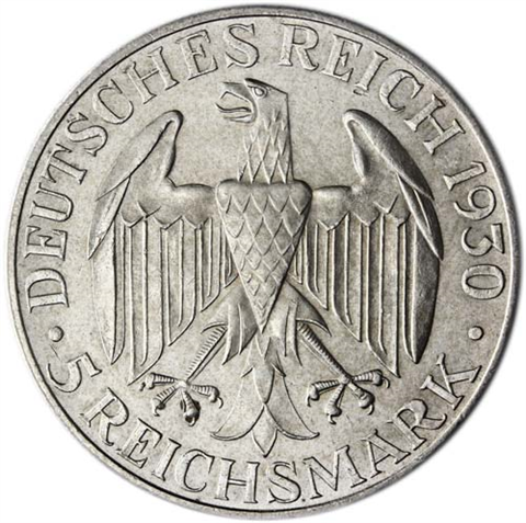 Sonderpreis 5 RM 1930 Weltflug Graf Zeppelin Münze kaufen