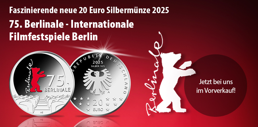 Deutschland 20 Euro Silber 2025 - 75. Berlinale