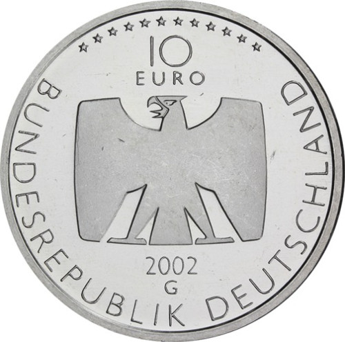 Deutschland 10 Euro 2002 Fernsehen