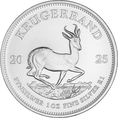 Südafrika-1 Rand-2025-AgStgl-Krügerrand-RS