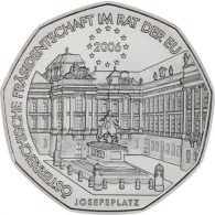 Österreich-5 Euro-2006-AGstgl-Rat der EU-RS