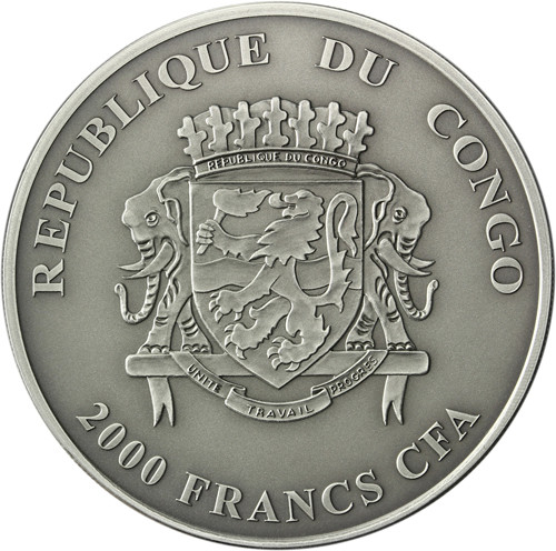 3 Oz Silber Mursi - Congo Mursi Silver Ounce 2014