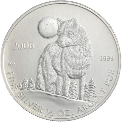 Kanada-1Dollar-2006-AGstgl-Wolf-RS-1