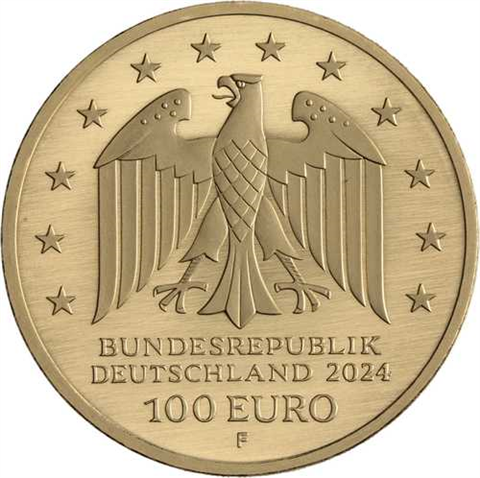 Deutschland-100 Euro-2024-AUstgl-Der zerbrochene Krug-RS