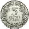 Weimarer Republik 5 Reichsmark 1925 "Jahrtausendfeier der Rheinlande"