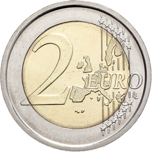 Deutschland 2 Euro 2007 bfr. Schloss Schwerin im Satz A - J