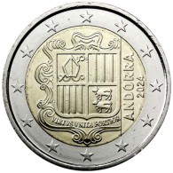 Andorra-2Euro-2024-Staatswappen-RS