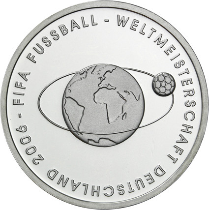 BRD 10 Euro 2004 Fußball WM 2006 - 2 . Ausgabe stgl. 