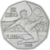 Österreich-5 Euro-2008-AGstgl-Fussball Bern-RS