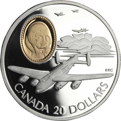 Kanada-10x20Dollar-1990-1994-AGpp-Flugzeugsatz-Etui I