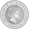 Australien-1 Dollar-2008-AGstgl-Koala-Goldveredelung-VS