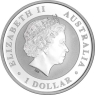 Australien-1Dollar-2018-AgStgl-Keilschwanzadler-VS