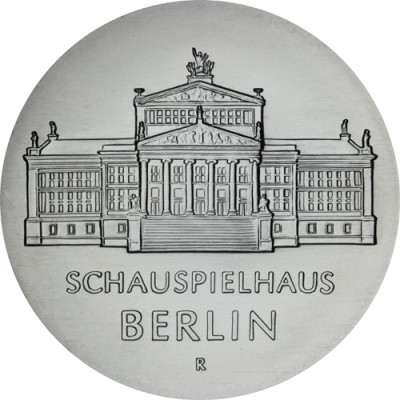 J.1616 - DDR 10 Mark 1987 - Schauspielhaus Berlin