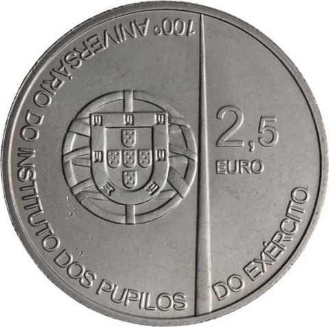 Portugal-2,5Euro-2011-CUNIbfr-Militär-RS