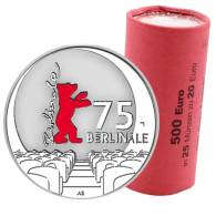 Münzrolle-20Euro-Silbermünze-Berlinale-2025-Deutschland-RS