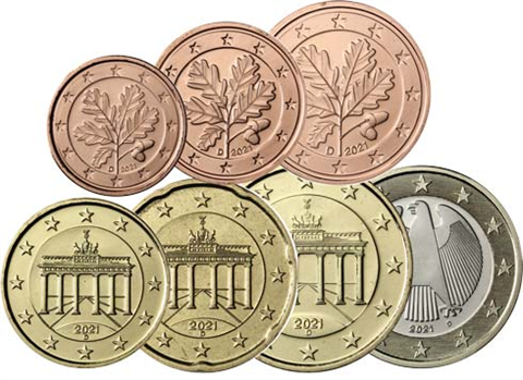 Deutschland 1 Cent 2012 F