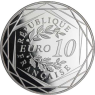 Frankreich-10Euro-2016-AGPP-GallischerHahn-VS