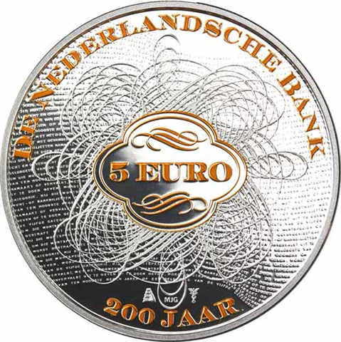 Niederlande-3-x-5-Euro-2014-PP-200-Jahre-Bank-I