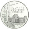 Deutschland 10 DM Silber 2000 - 10 Jahre Deutsche Einheit