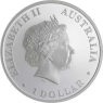 Australien-1Dollar-2010-Agstgl-Koala FD-Farbe-VS