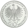 Deutschland 10 DM Silbermünze 1992 Pour le Mérite Orden VS