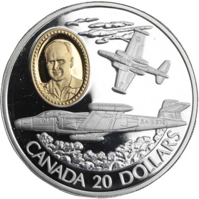 Kanada-20 Dollar-1996-PP-CF-100 Canuck-RS