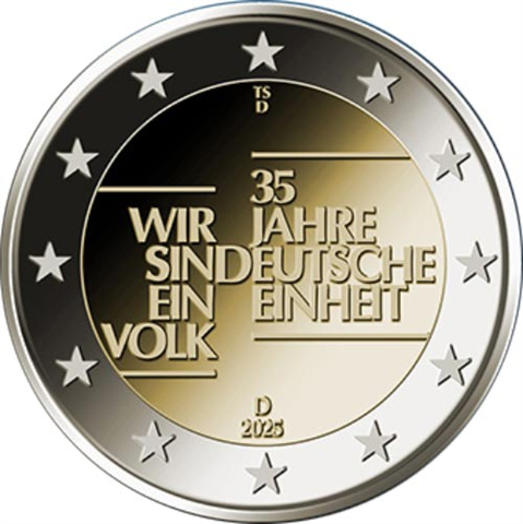 Deutschland-5x2Euro-2025-bfr-Deutsche-Einheit-rsvs