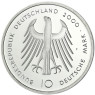 Deutschland 10 DM Silber 2000 Karl der Grosse - Dom zu Aachen