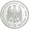 Deutschland 10 DM Silbermünze 2000 Karl der Grosse - Dom zu Aachen