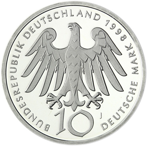 Deutschland 10 DM Silber 1998 - Hildegard von Bingen