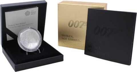 Großbritannien-2 Pfund-2020-AgPP-007 Shaken not Stirred-Etui