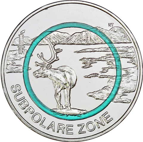 Deutschland-5-Euro-2020-Subpolare-Zone-stgl-I