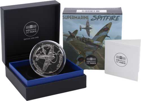 Frankreich-10 Euro-2020-AGpp-Luftfahrt Supermarine Spitfire-RS