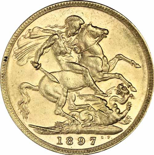 Großbritannien-0,5-Sovereign-1894-Königin-Victoria-mit-Witwenschleier-I