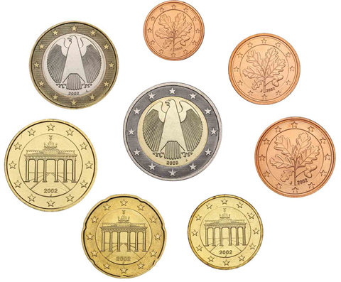 Münzkatalog-Online - Deutschland, 1 Euro, J488, 2002-2006