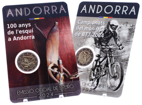 Andorra-2Euro-2024-Ski-MTB-CoinCard