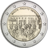 Malta 2 Euro 2012 Bankfrisch 125 Jahre Mehrheitswahlrecht