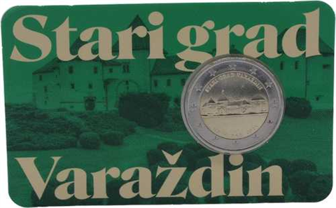 Kroatien-2 Euro-2024-bfrCC-Altstadt von Varazdin-RS