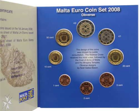 Malta-KMS 1c-2E-2008-Stgl-Postsatz-Folder innen