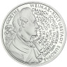 Deutschland 10 DM Silber 1999 Johann Wolfgang von Goethe - Kulturstadt Weimar 