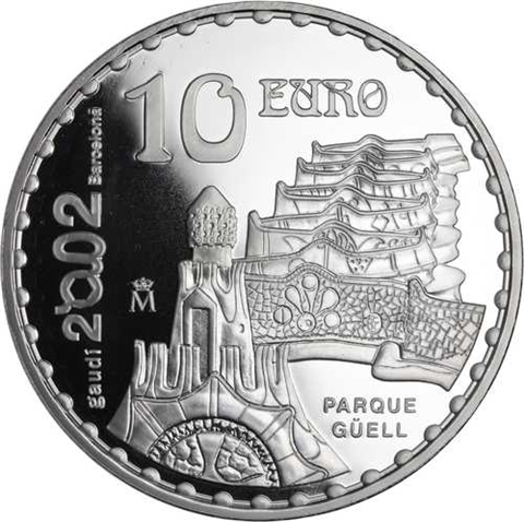 Spanien-10Euro-2002-AGpp-CasaMilà-VS