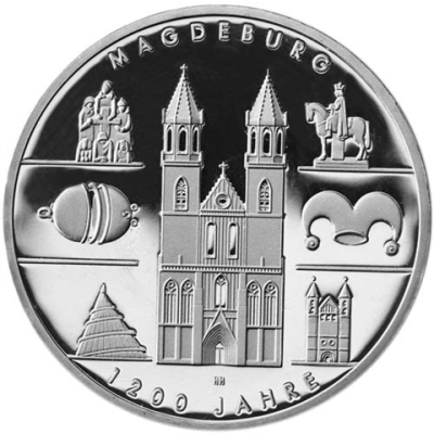 Deutschland-10-Euro-2005-PP-1200-Jahre-Magdeburg-I