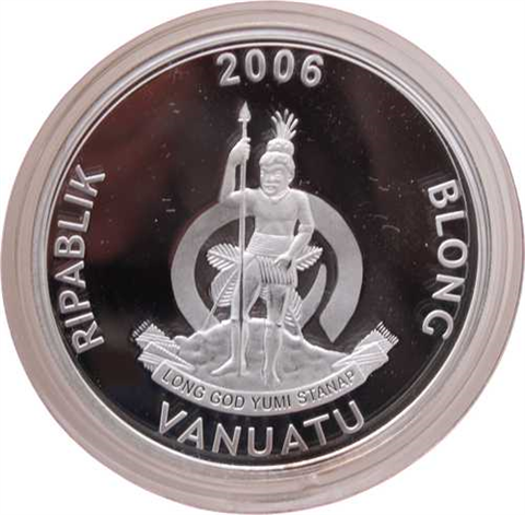 Vanuatu-6x10Vatu-2006-CUNI-Schmettlerlinge-Etui