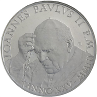 Vatikan-5Euro-2003-AGPP-Rosenkranzjahr-RS-1