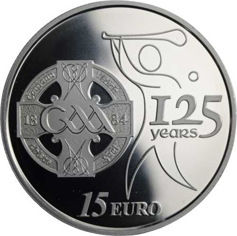 Irland-15 Euro-2009-AGpp-125 Jahre GAA-Etui