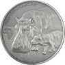 3 Oz Silber Nilpferd - Kongo 2013 - Hippo 3 Silver Ounces