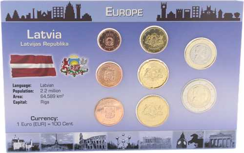 Lettland-3,88Euro-2014-KMS-bfr-Blister-RS