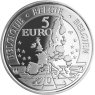 Belgien-5Euro-2010-AgPP-Eisenbahn-VS