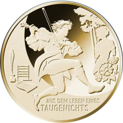 Deutschland-100-Euro-Goldmünze-2025-Taugenichts-RS