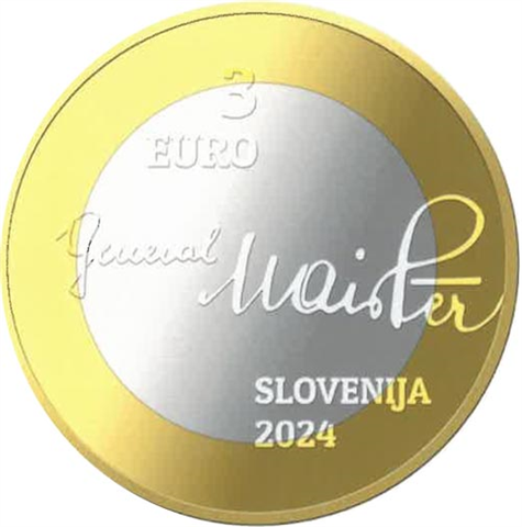 Slowenien-3Euro-2024-Rudolf-Maister-RS